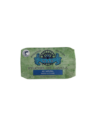 MAR Brand Mackerel Fillets in Brine - 6 Pack - TinCanFish